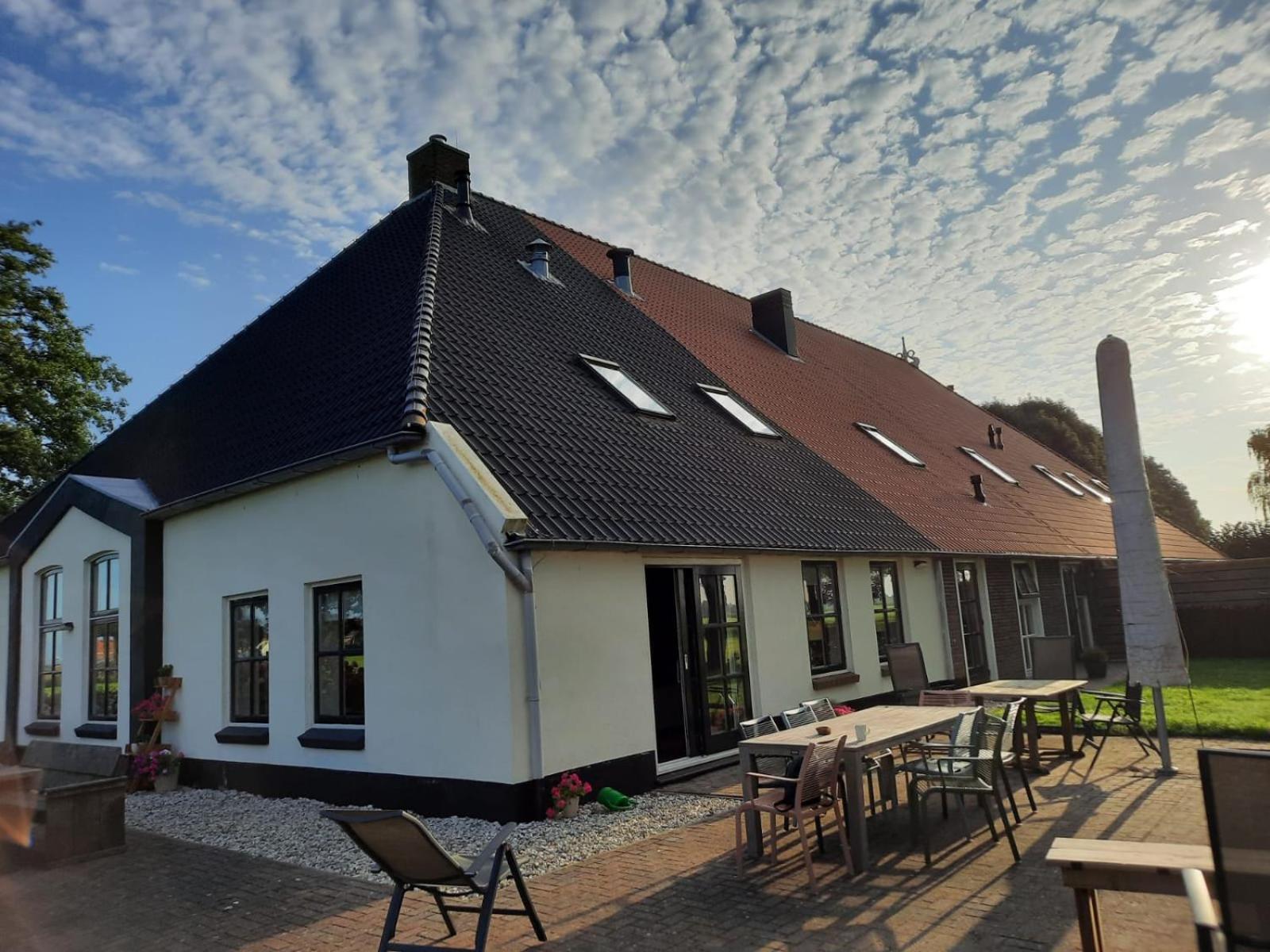 Groepsaccommodatie Het Vijfde Seizoen Bantega Exteriör bild